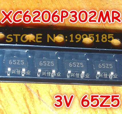 100 / XC6206P302MR (65Z5) XC6206 6206 3 V SOT23